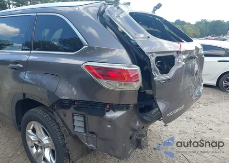 2015 Toyota Highlander Limited Platinum V6 z USA, uszkodzony, nr VIN 5TDYKRFH6FS117070